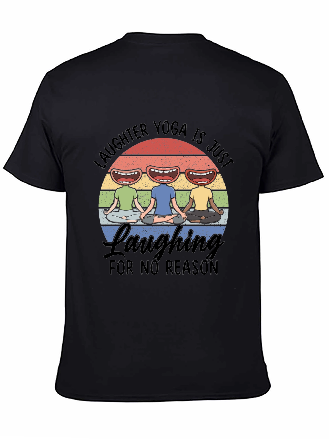 Camiseta Yoga de la Risa para Hombre