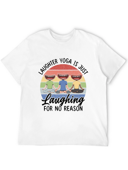 Camiseta Yoga de la Risa para Hombre