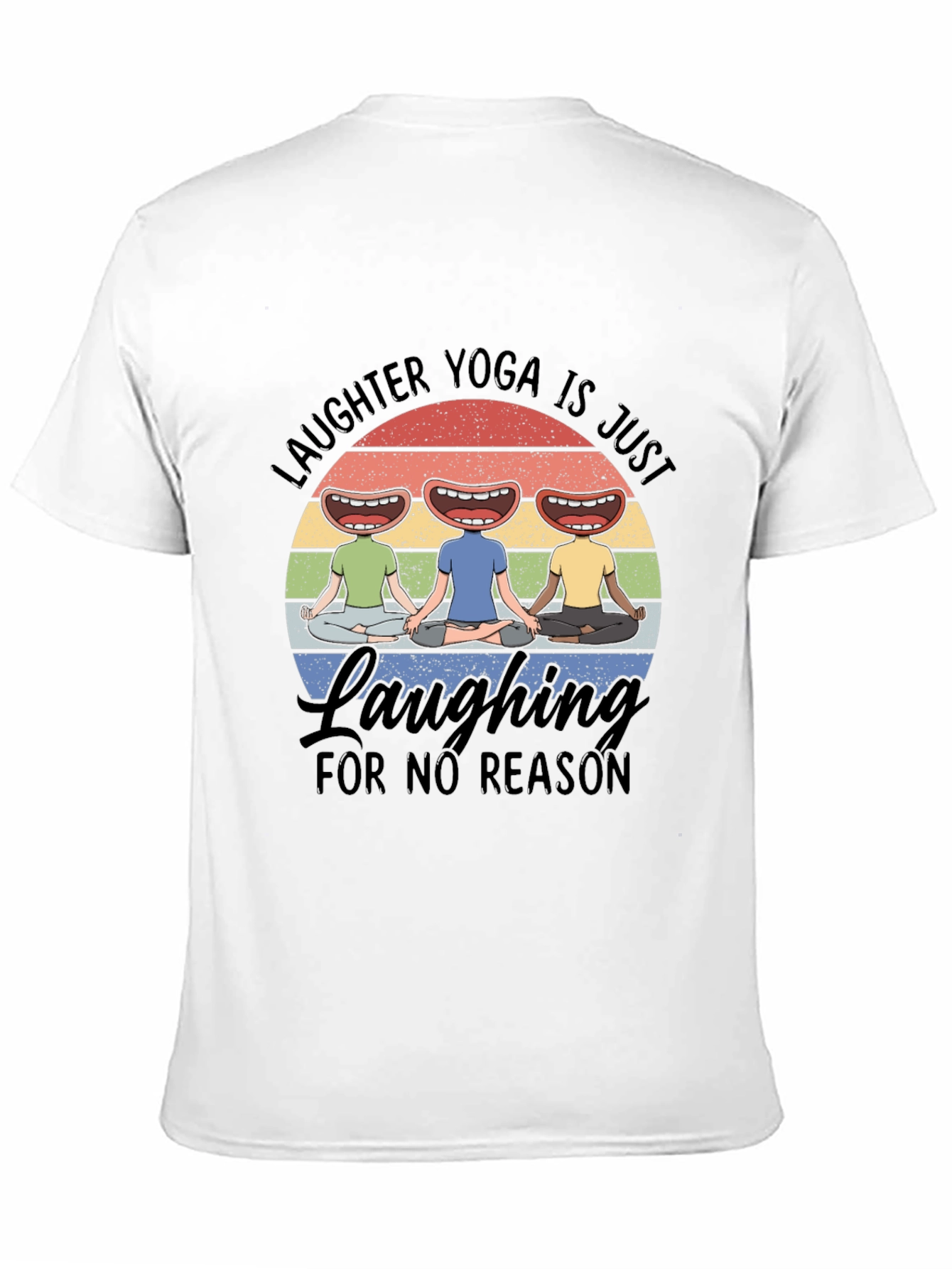 Camiseta Yoga de la Risa para Hombre