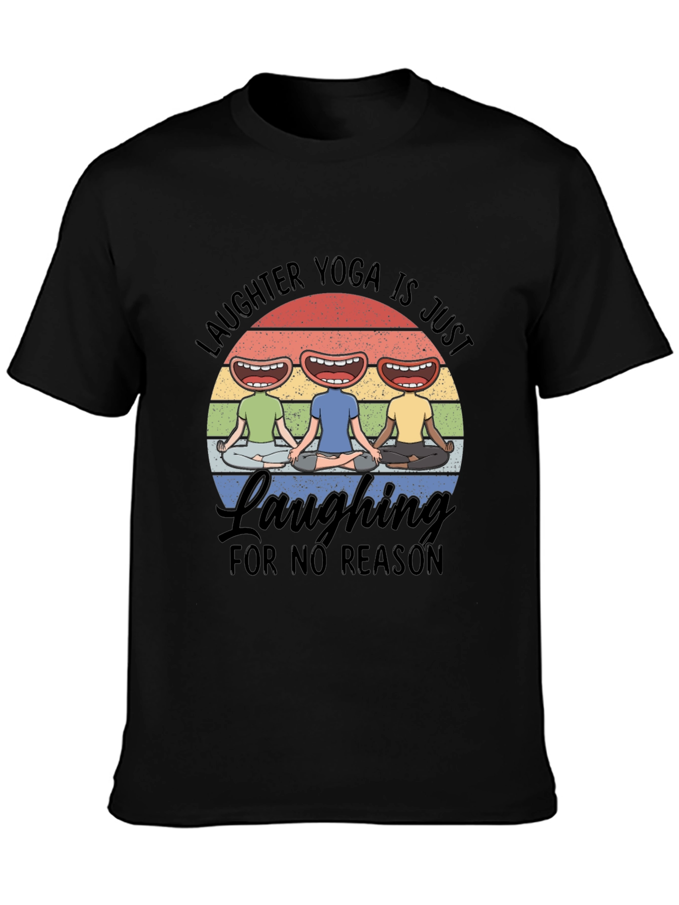 Camiseta Yoga de la Risa para Hombre
