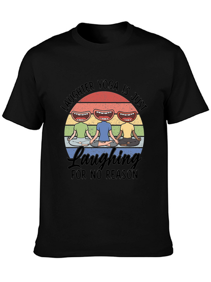 Camiseta Yoga de la Risa para Hombre