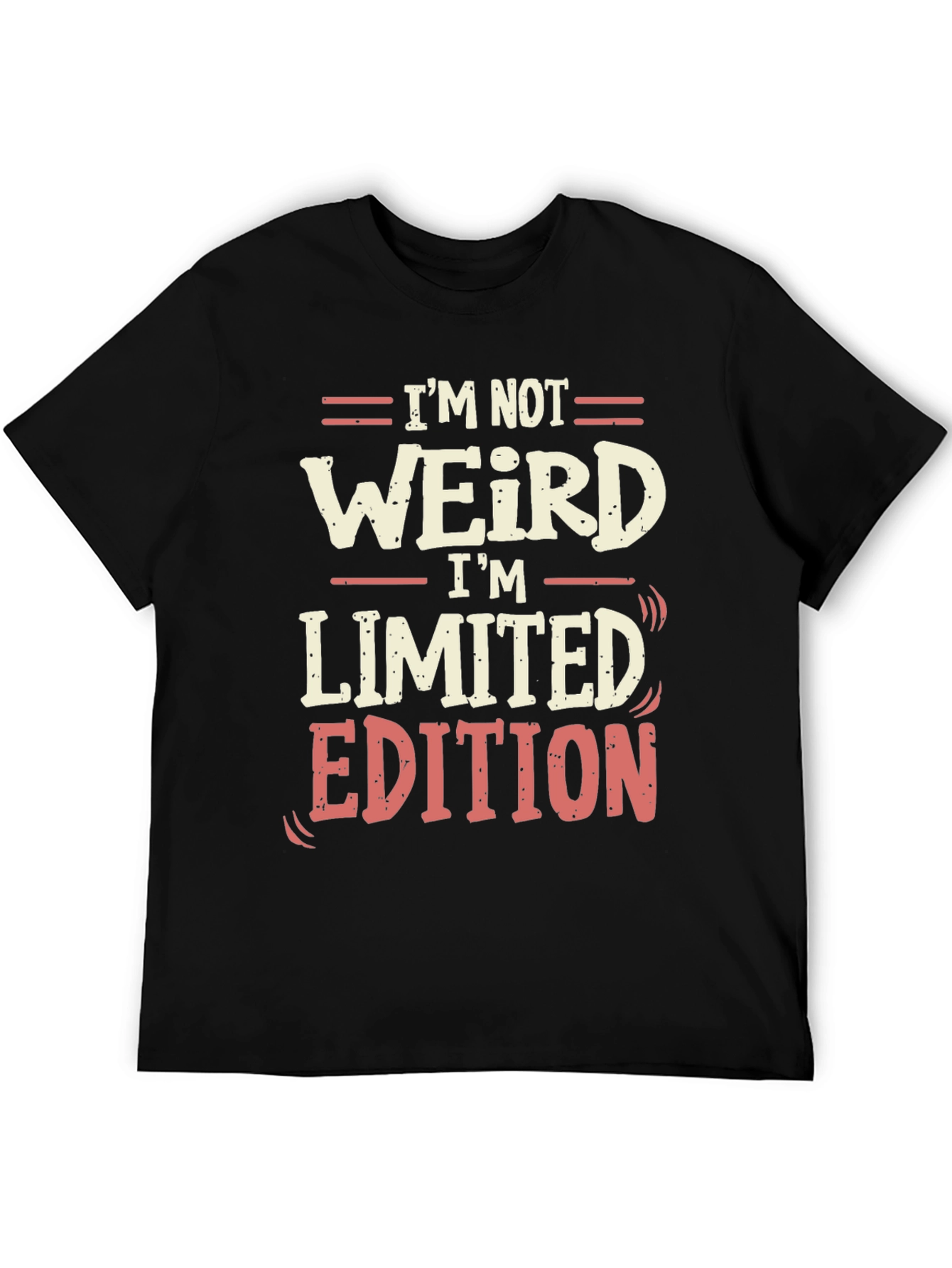 Camiseta Negra Divertida Edición Limitada