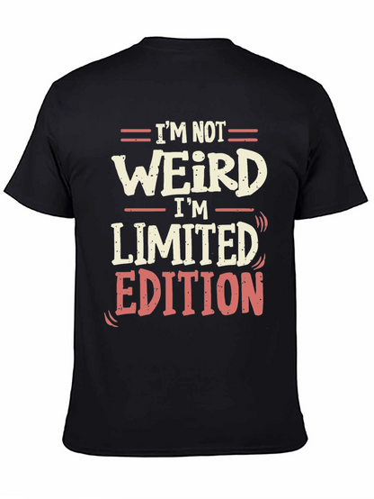 Camiseta Negra Divertida Edición Limitada