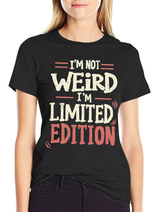 Camiseta Negra Divertida Edición Limitada