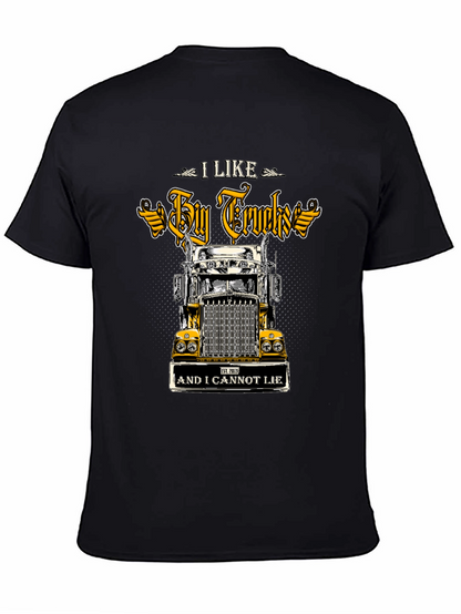 Camiseta Negra I Like Big Trucks