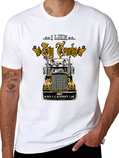 Camiseta Negra I Like Big Trucks