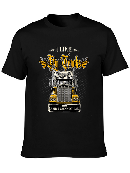 Camiseta Negra I Like Big Trucks