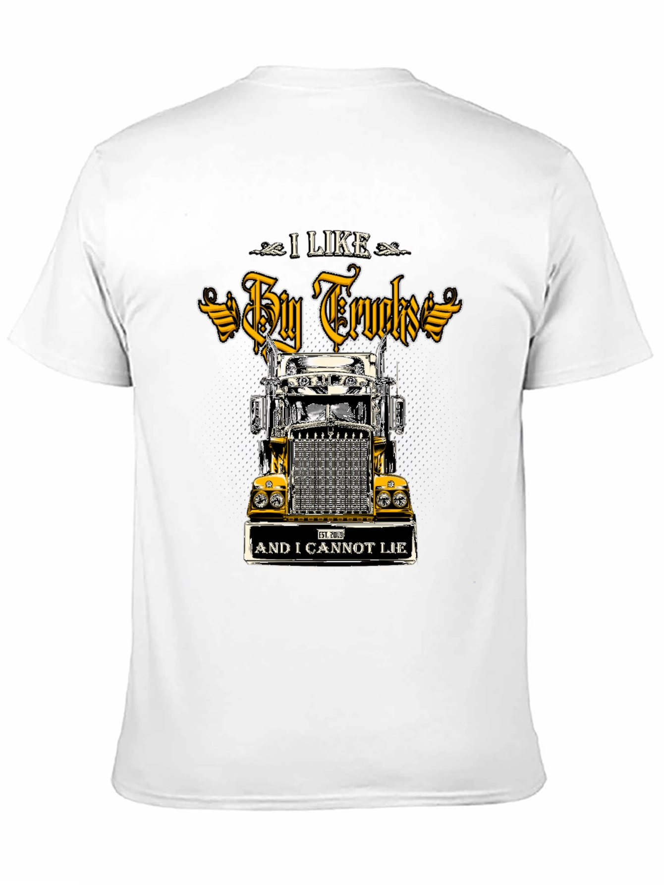 Camiseta Negra I Like Big Trucks