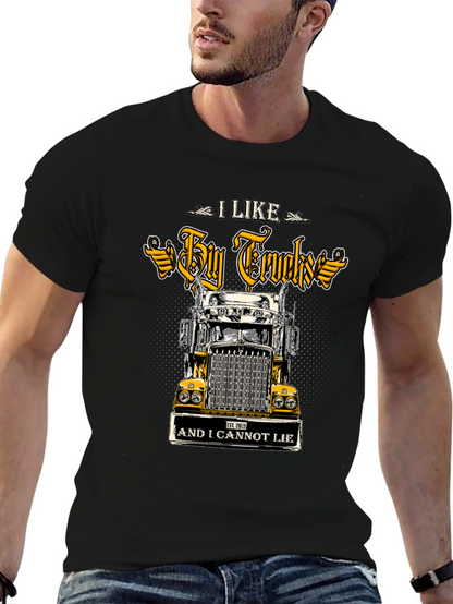 Camiseta Negra I Like Big Trucks