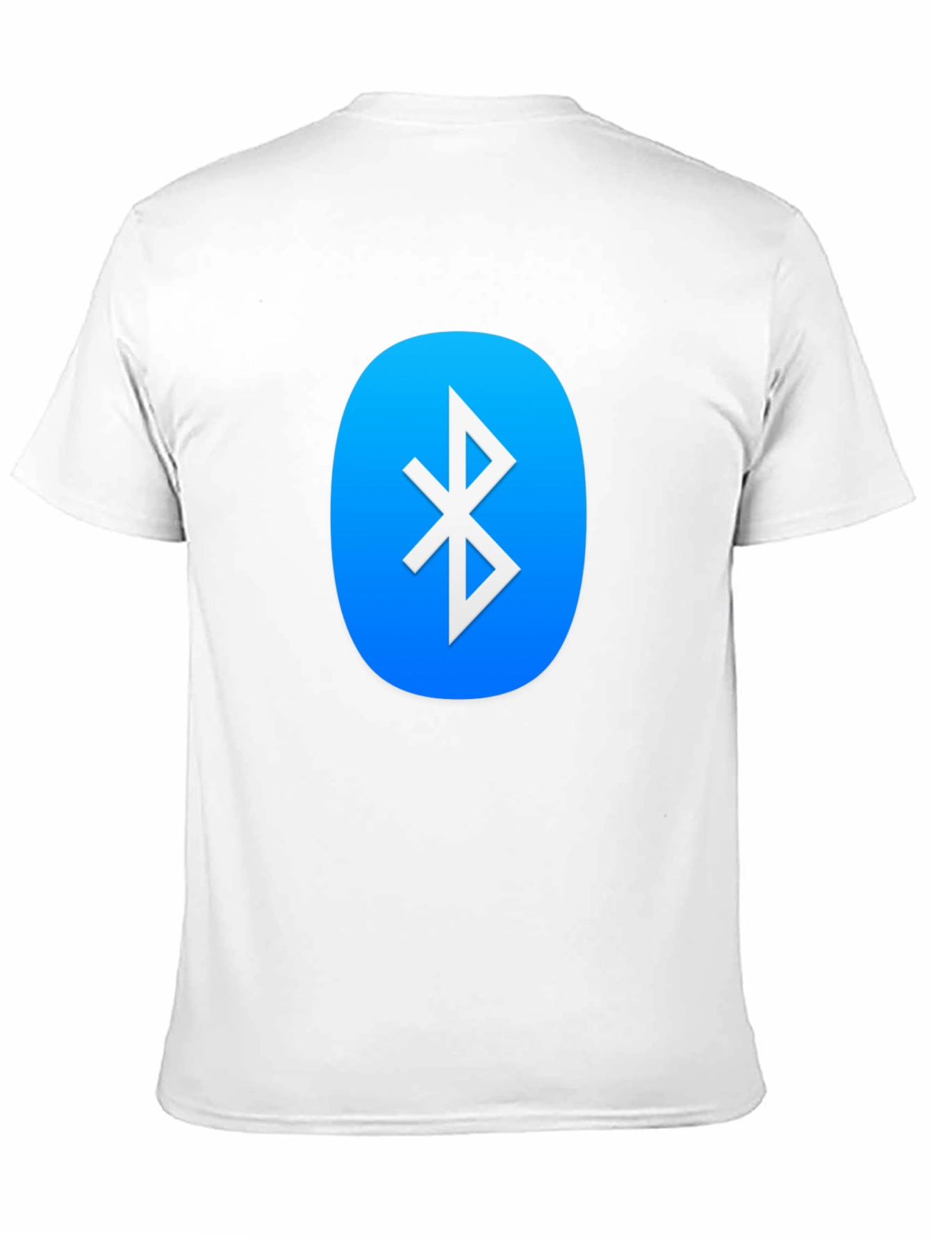 Camiseta Negra con Logo Bluetooth