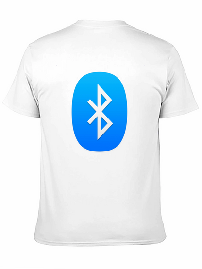 Camiseta Negra con Logo Bluetooth