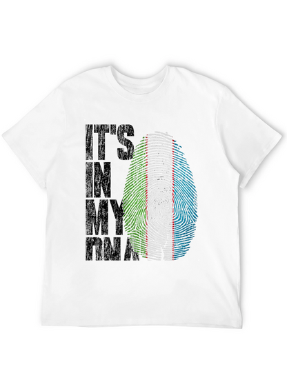 Camiseta Negra ADN Uzbekistán - Diseño Original