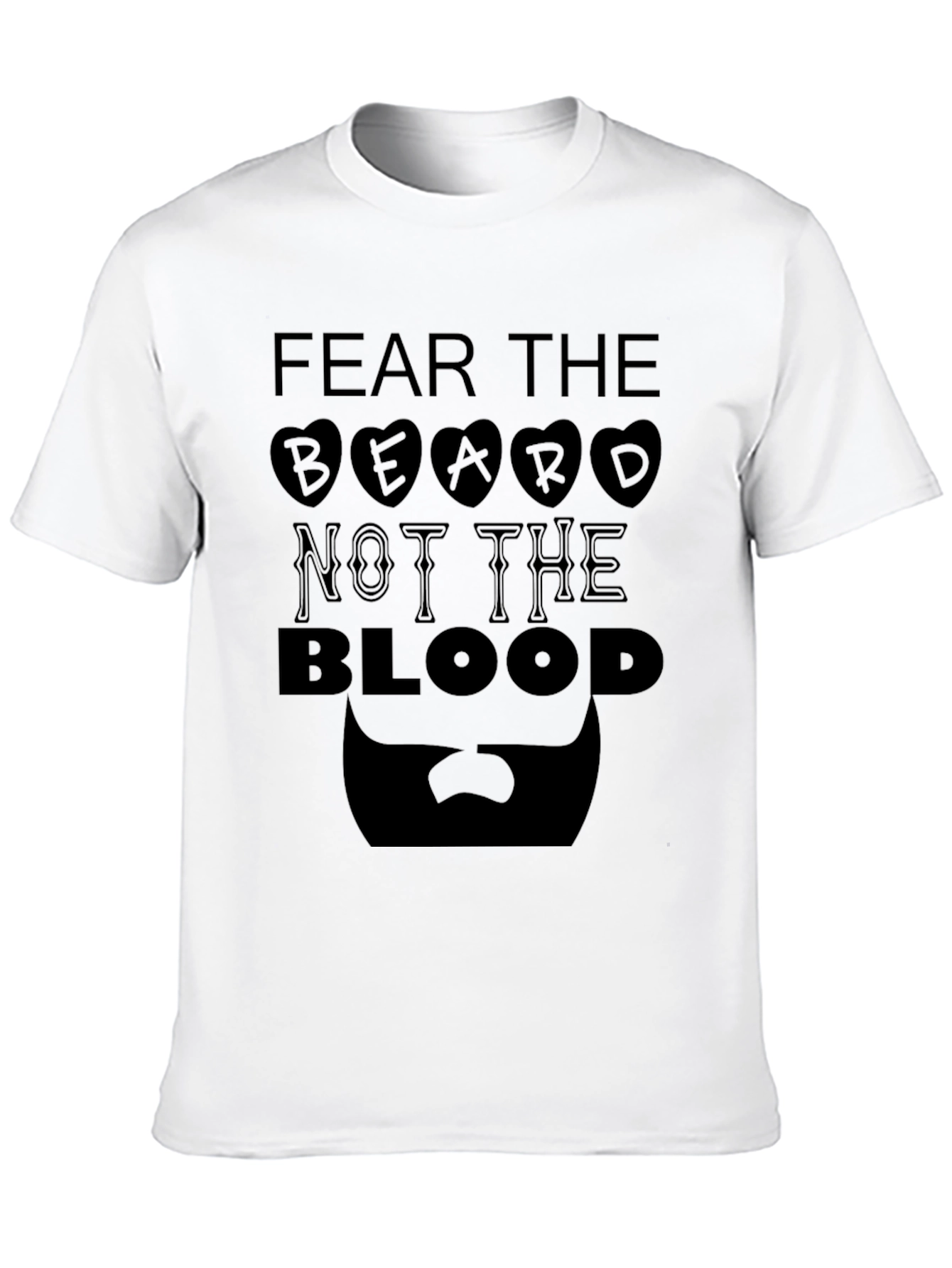 Camiseta Hombre Fear the Beard