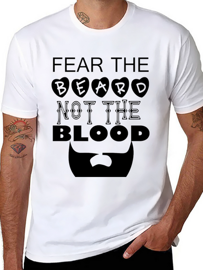 Camiseta Hombre Fear the Beard