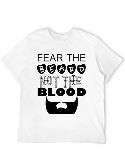 Camiseta Hombre Fear the Beard