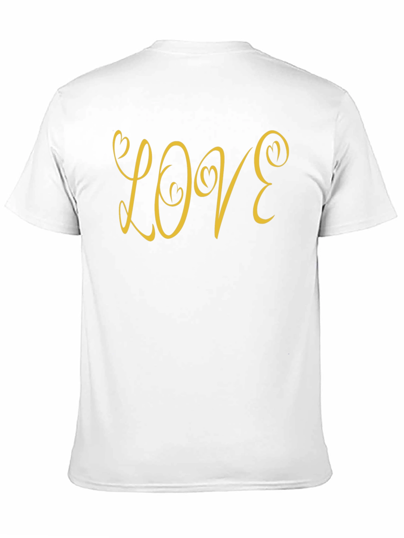 Camiseta Negra Love con Diseño Corazón