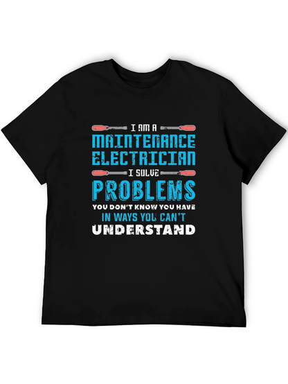Camiseta Soy Electricista de Mantenimiento