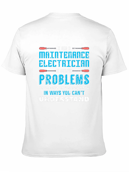 Camiseta Soy Electricista de Mantenimiento
