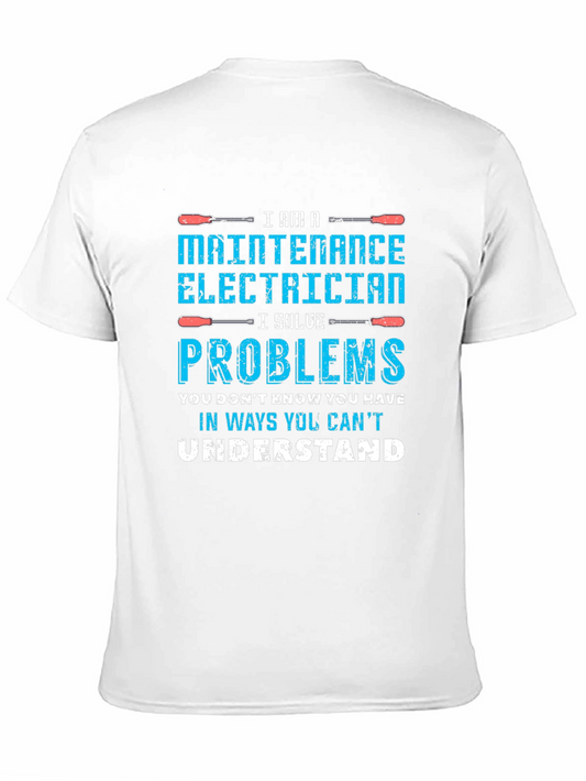 Camiseta Soy Electricista de Mantenimiento