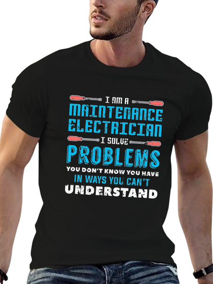 Camiseta Soy Electricista de Mantenimiento