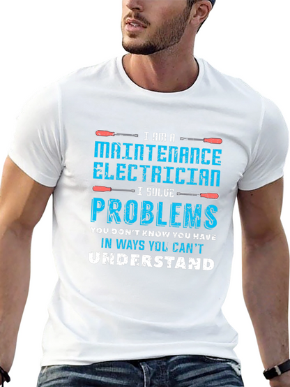 Camiseta Soy Electricista de Mantenimiento