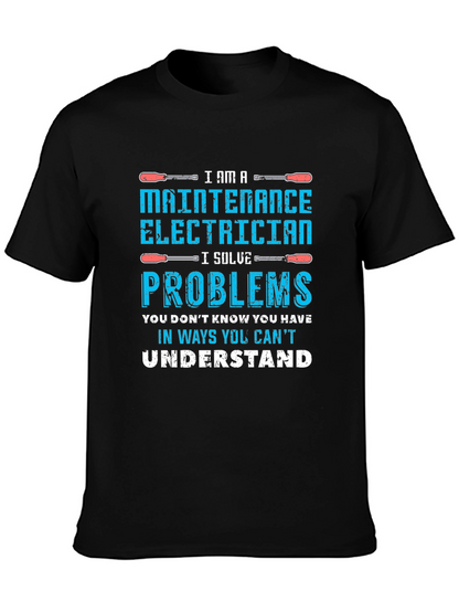 Camiseta Soy Electricista de Mantenimiento