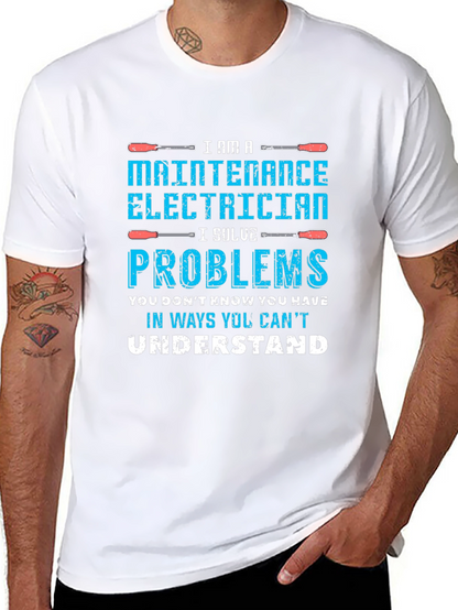 Camiseta Soy Electricista de Mantenimiento