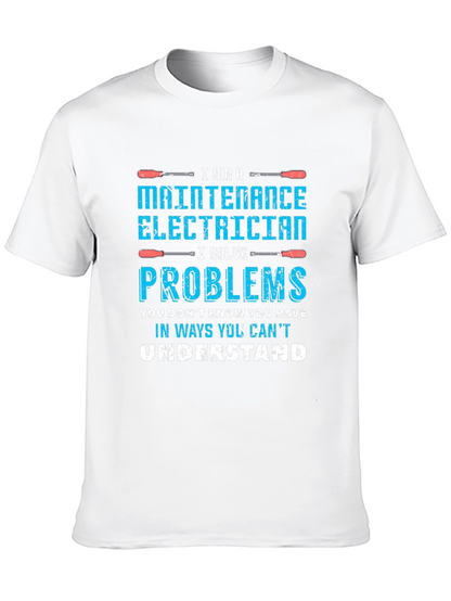 Camiseta Soy Electricista de Mantenimiento