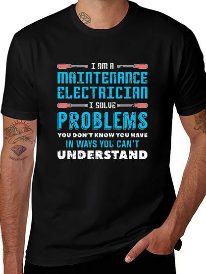 Camiseta Soy Electricista de Mantenimiento
