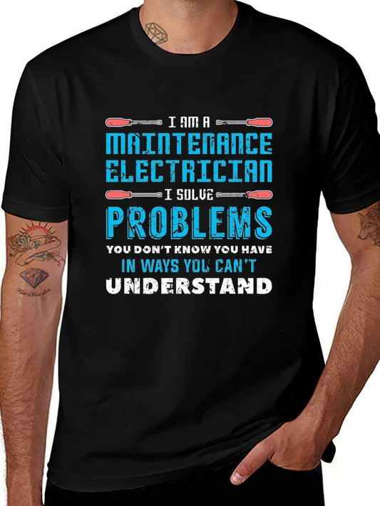 Camiseta Soy Electricista de Mantenimiento