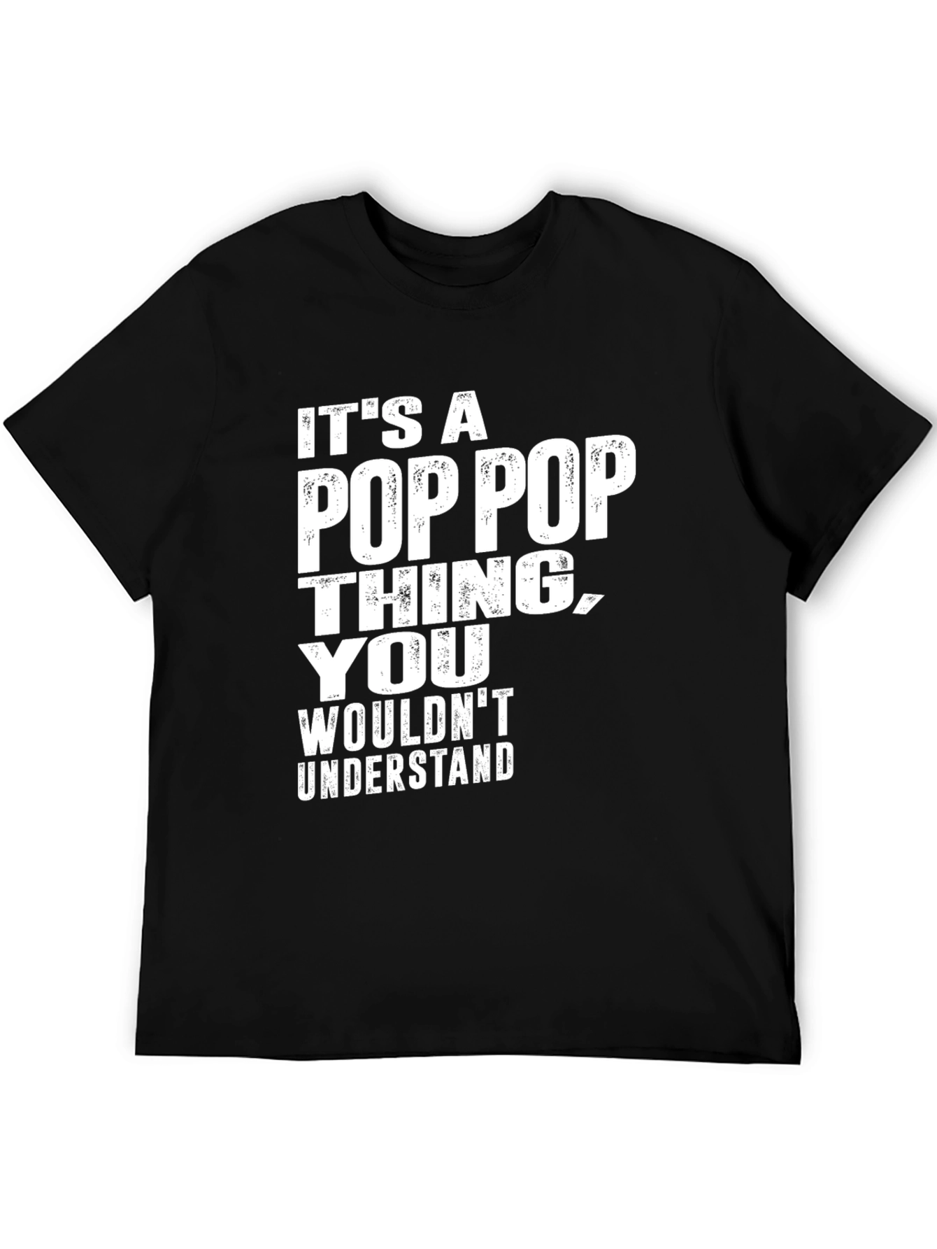 Camiseta Negra Pop Pop Thing