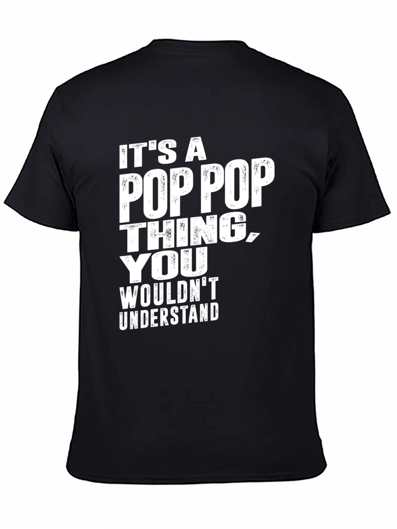 Camiseta Negra Pop Pop Thing