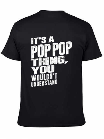 Camiseta Negra Pop Pop Thing