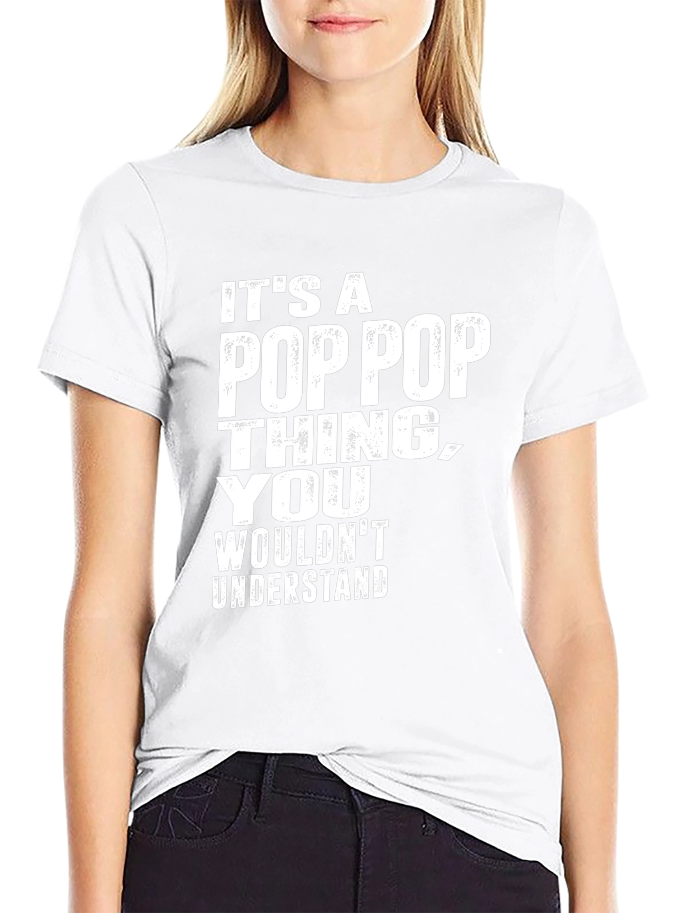 Camiseta Negra Pop Pop Thing