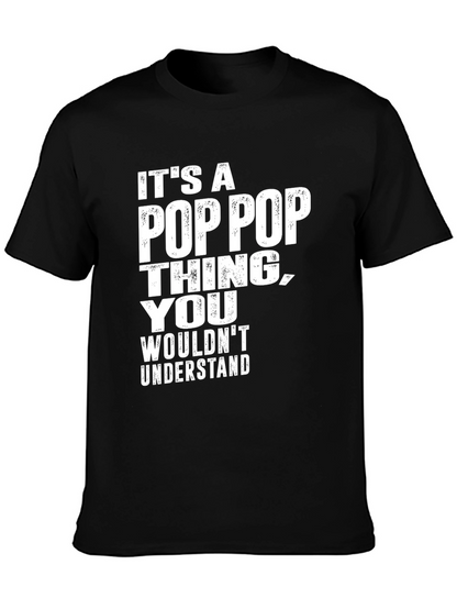 Camiseta Negra Pop Pop Thing