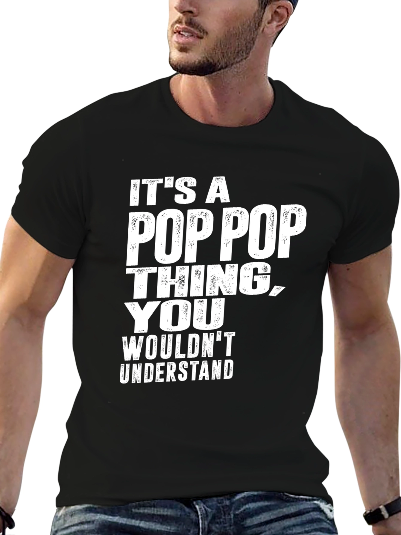 Camiseta Negra Pop Pop Thing