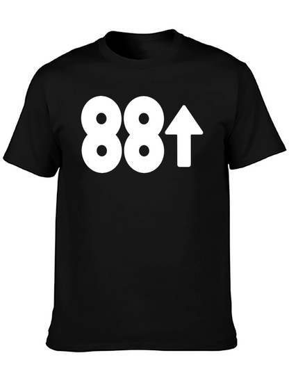 Camiseta Negra 88 Arriba - Estilo Casual