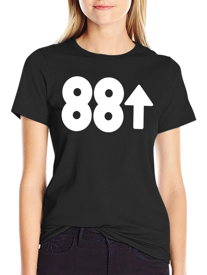 Camiseta Negra 88 Arriba - Estilo Casual