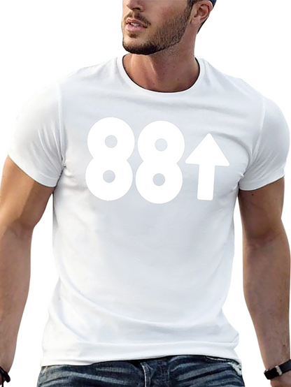 Camiseta Negra 88 Arriba - Estilo Casual
