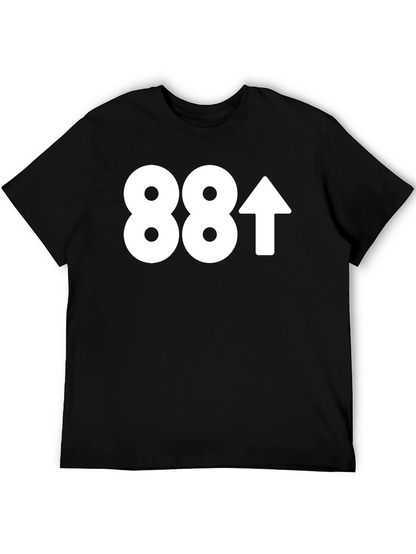 Camiseta Negra 88 Arriba - Estilo Casual