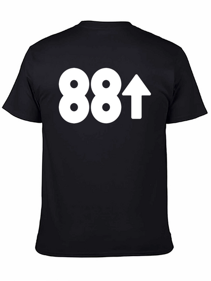 Camiseta Negra 88 Arriba - Estilo Casual