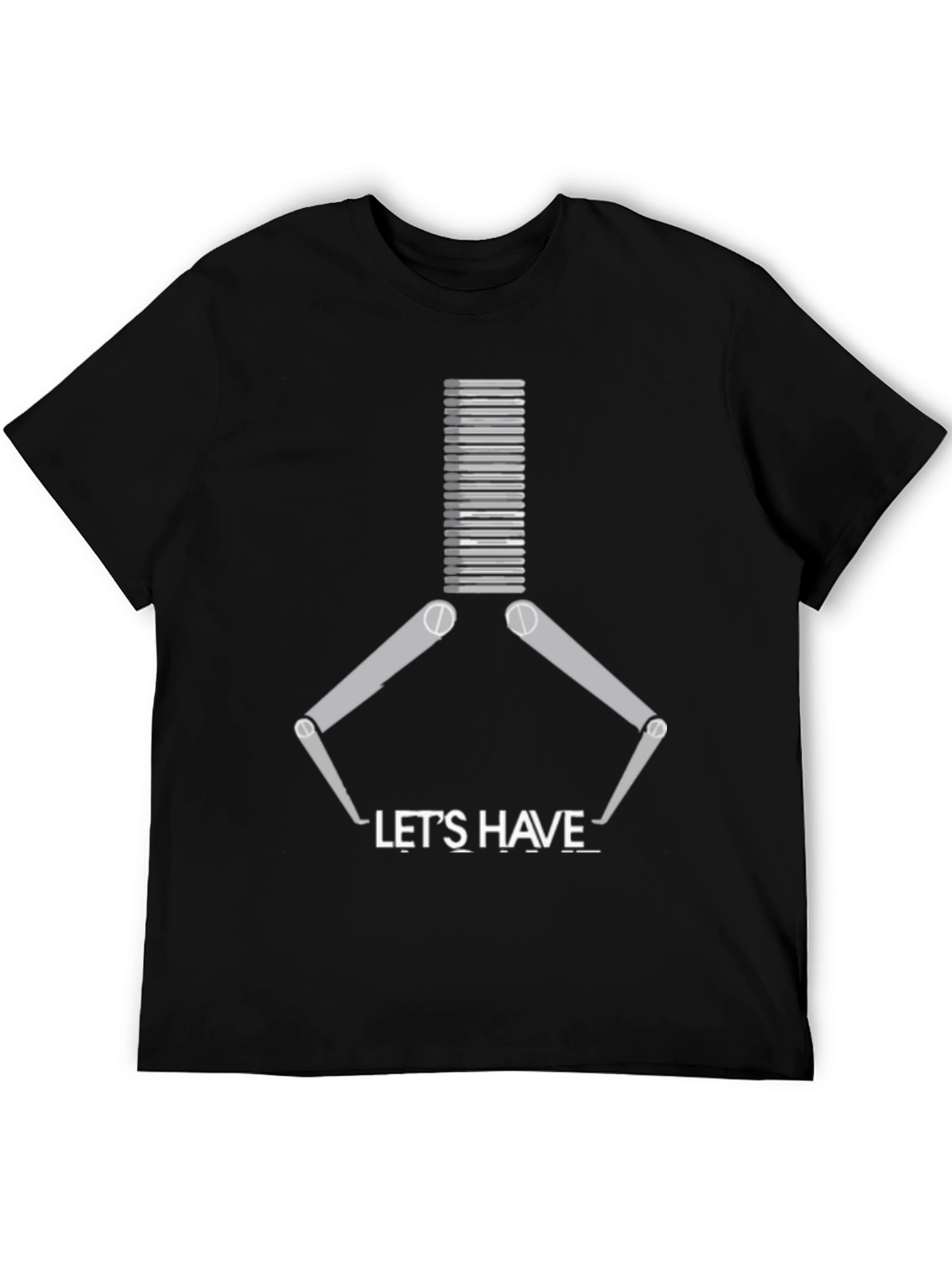Camiseta Negra Lets Have a Claw