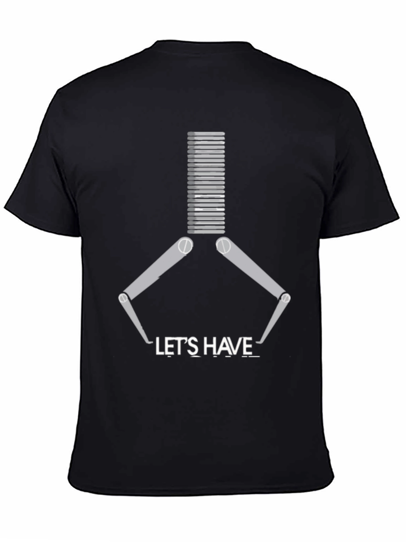 Camiseta Negra Lets Have a Claw