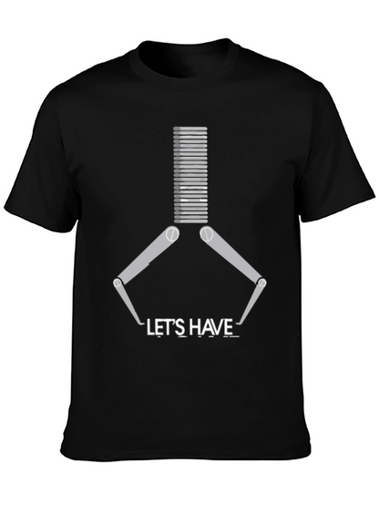 Camiseta Negra Lets Have a Claw