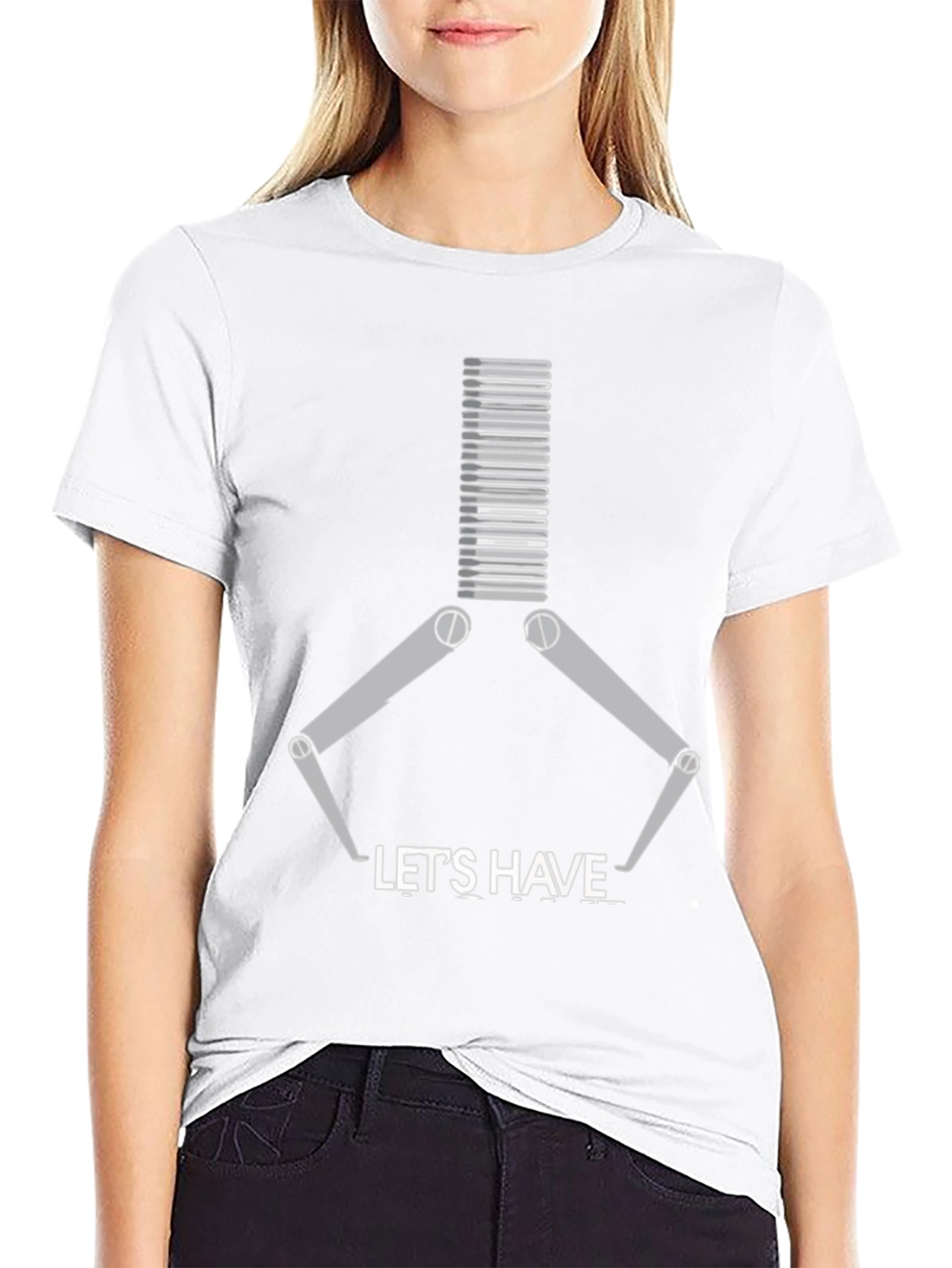 Camiseta Negra Lets Have a Claw
