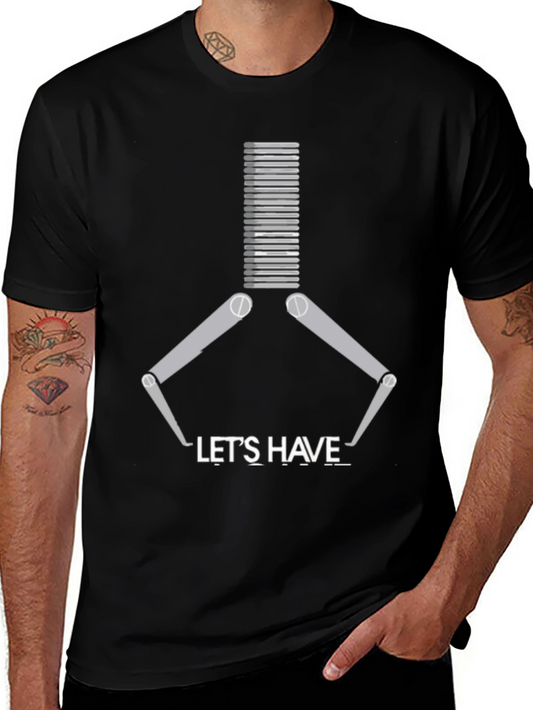 Camiseta Negra Lets Have a Claw