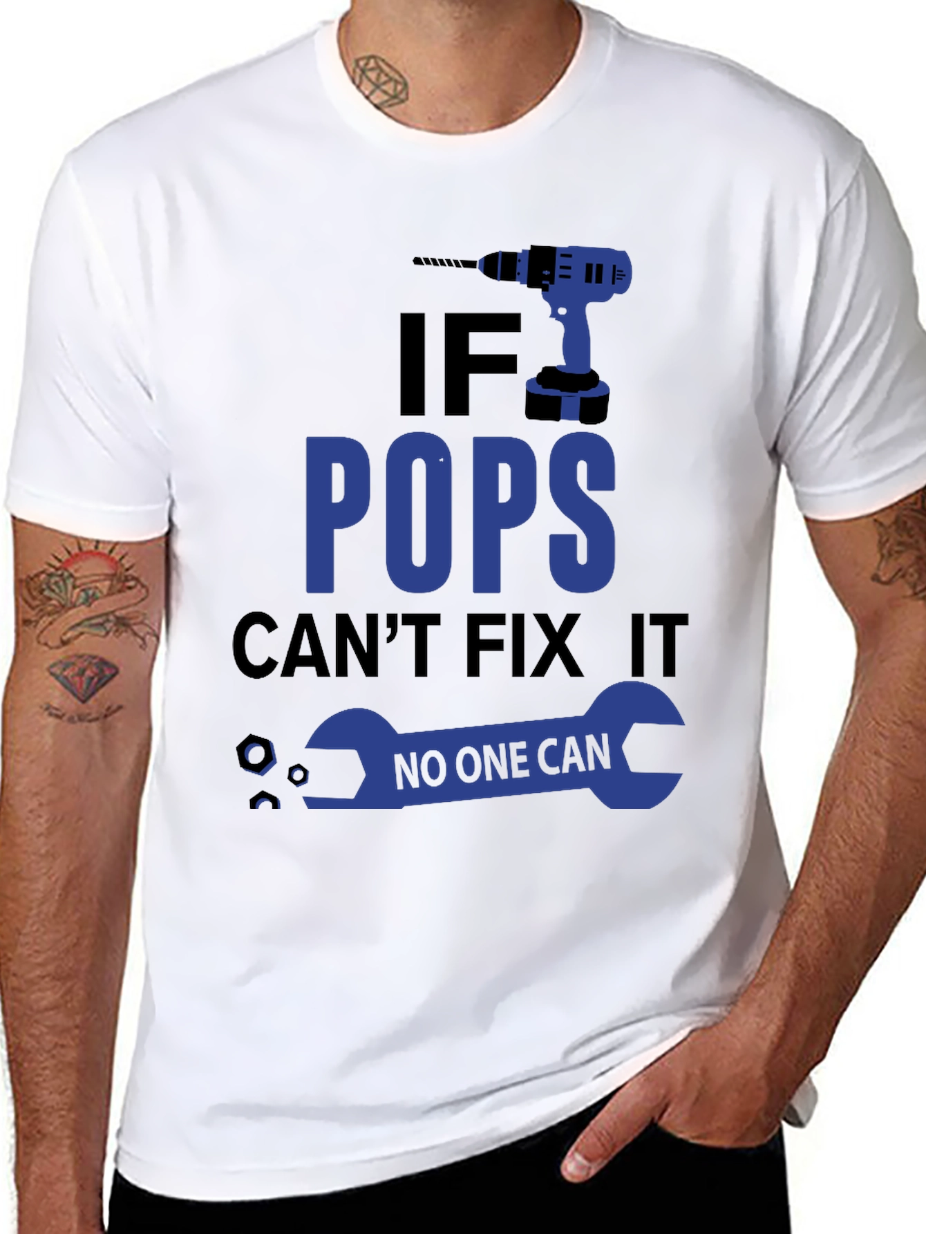 Camiseta Si Papá No Puede Arreglarlo