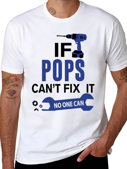 Camiseta Si Papá No Puede Arreglarlo