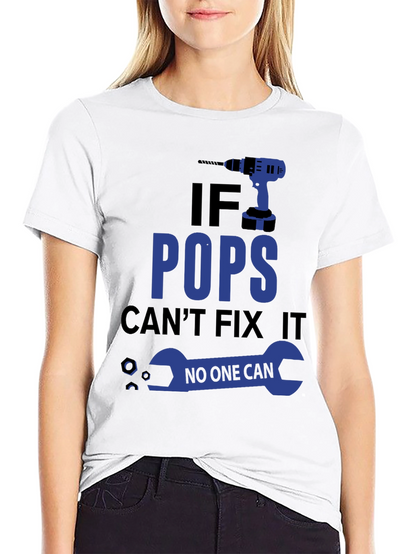 Camiseta Si Papá No Puede Arreglarlo