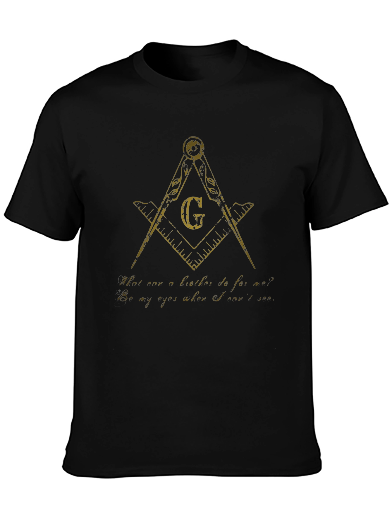 Camiseta Negra Masónica